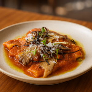 Roasted Eggplant Agnolotti